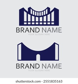 Building logo vector illustration design,Real Estate logo template, Logo symbol icon