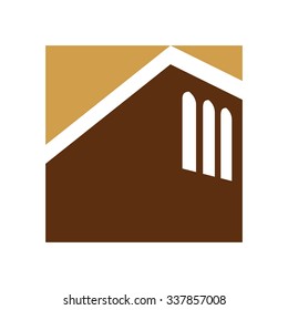 building logo vector. middle east style building.