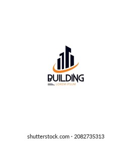 Building Logo Vector Real State House City