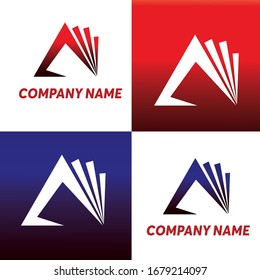 building logo vector for your company and adventure logo for your sport company