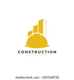 Building logo,architecture building vector logo design template. Skyscraper real estate business theme icon.