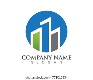 Building logos Template symbol