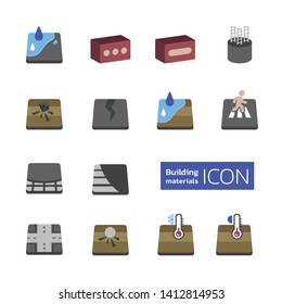 Building & materials icon, Floor icon