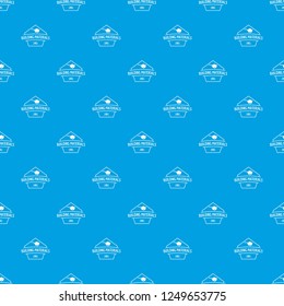 Building materials pattern vector seamless blue repeat for any use