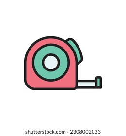 Building Meter Icon Vector Illustration