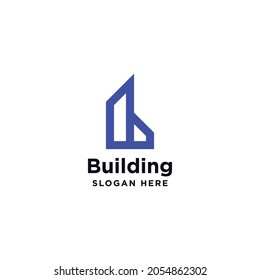 building minimal logo design template 