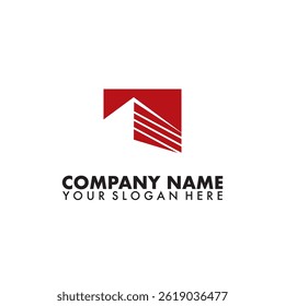 Diseño minimalista del logotipo plano 