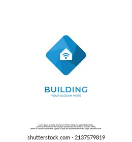 Building Modern Creative Logo Design.