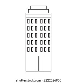 building modern design vector icon