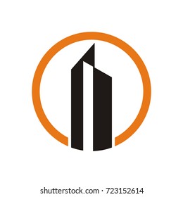 Building Modern logo design template vector 