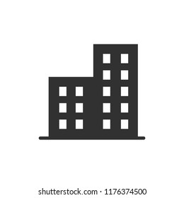 building. monochrome icon