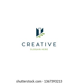 Building Naturally Development Creative Business Logo