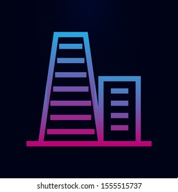 Building nolan icon. Simple thin line, outline vector of building icons for ui and ux, website or mobile application