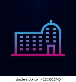 Building nolan icon. Simple thin line, outline vector of building icons for ui and ux, website or mobile application