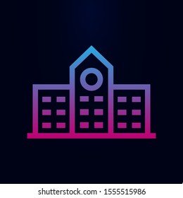 Building nolan icon. Simple thin line, outline vector of building icons for ui and ux, website or mobile application