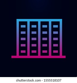 Building nolan icon. Simple thin line, outline vector of building icons for ui and ux, website or mobile application