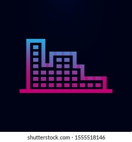 Building nolan icon. Simple thin line, outline vector of building icons for ui and ux, website or mobile application