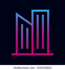 Building nolan icon. Simple thin line, outline vector of building icons for ui and ux, website or mobile application