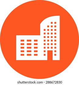 Building, office, home icon vector image. Can also be used for construction, interiors and building. Suitable for use on web apps, mobile apps and print media.