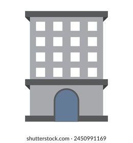 construcción de Ilustración vectorial de iconos de oficina