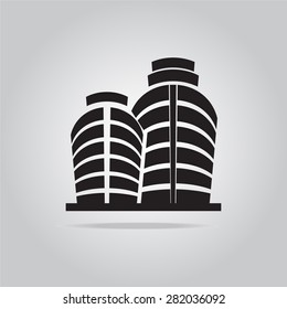 Building office icon vector illustration