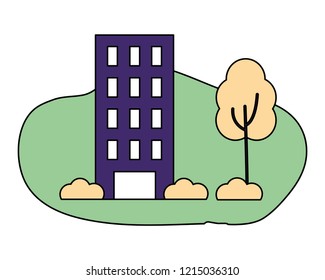 building park trees clouds outdoor