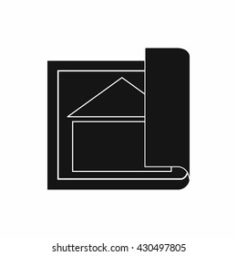 Building plan icon