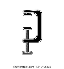 building press  icon. Element of Home repair tool for mobile concept and web apps icon. Glyph, flat icon for website design and development, app development
