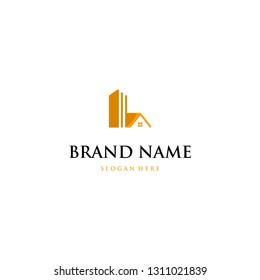 Building Property Abstract Creative Reality Business Modern Logo