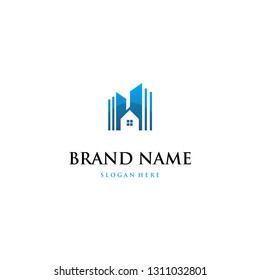 Building Property Abstract Creative Reality Business Modern Logo