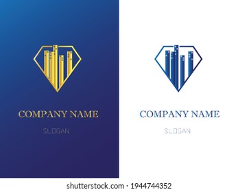 Building, Property Development, and Construction Logo Vector Design Eps 10