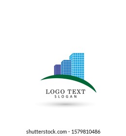 Building & Property Logo. Symbol & Icon Vector Template.