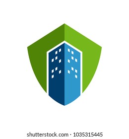 Building Protection Logo Template