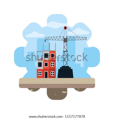 building rapair pulleys construction machine