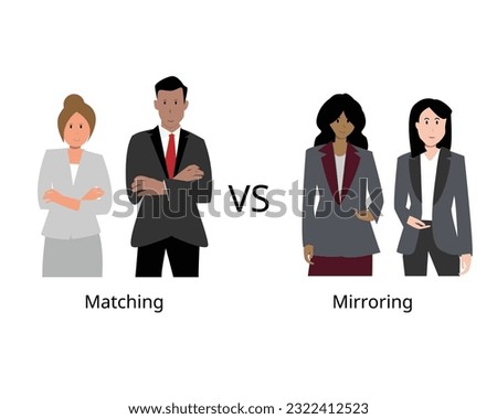 building rapport support technique with  Mirroring and Matching Techniques