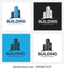 archivo de Vector editable del logotipo de la propiedad inmobiliaria