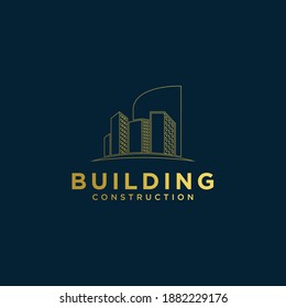 Building Real Estate Logo Template Modern Stock Vector (Royalty Free ...