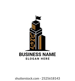 building real estate logo template