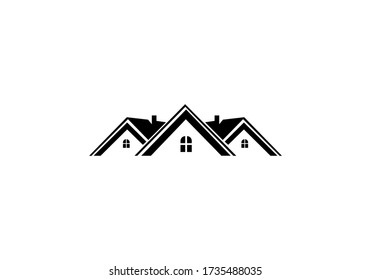 building realty house logo concept