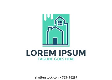 building related logo. vector. editable. illustration logo