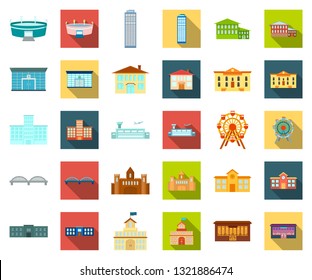 Building repair cartoon,flat icons in set collection for design.Building material and tools vector symbol stock web illustration.