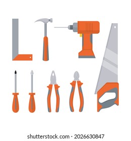 building and repair tools vector