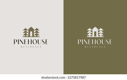 Building Residence Real Estate House Logo. Universal creative premium symbol. Vector sign icon logo template. Vector illustration