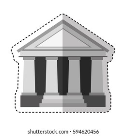 building roman columns icon
