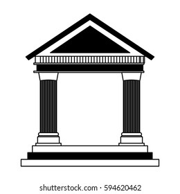 building roman columns icon