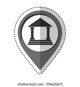 building roman columns icon
