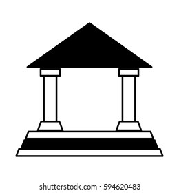 building roman columns icon