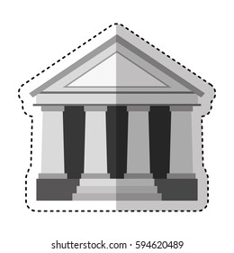 building roman columns icon