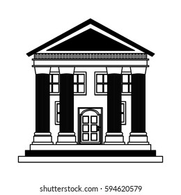 building roman columns icon