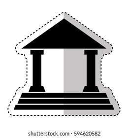building roman columns icon